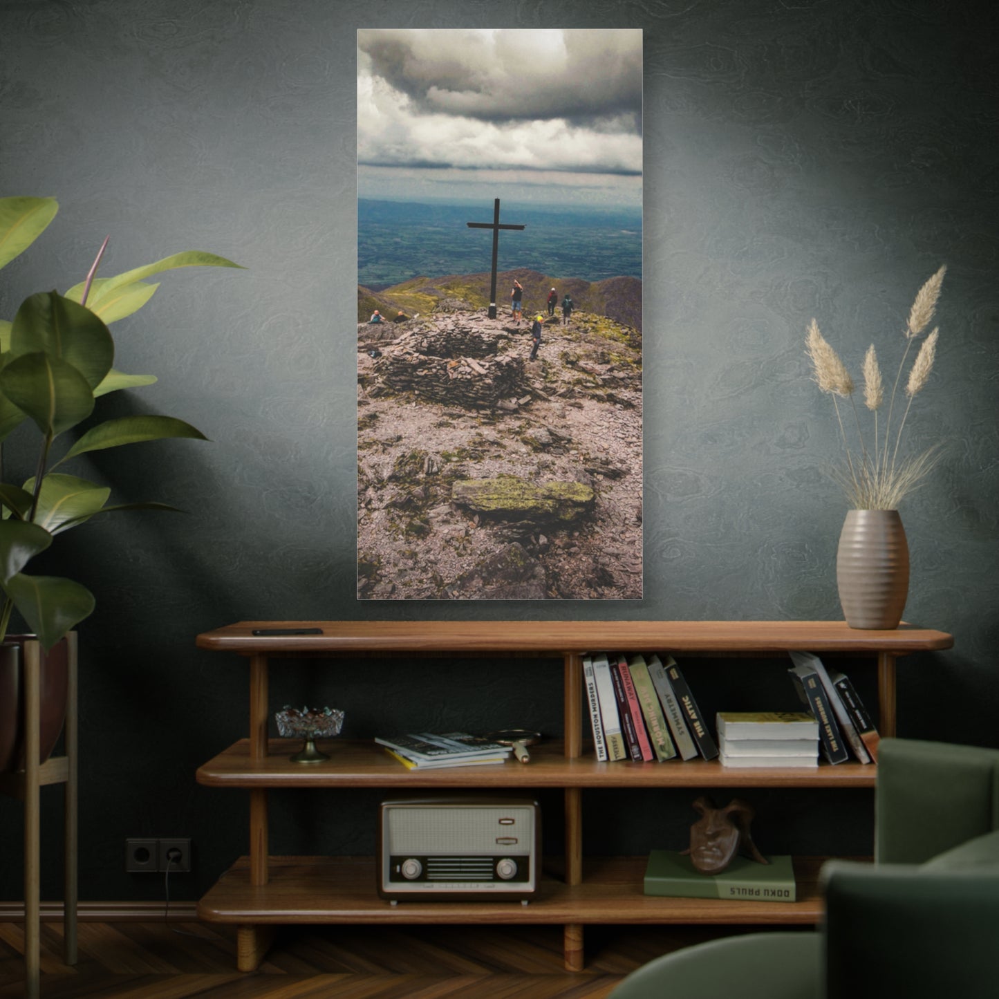 Carrauntoohil  Summit Matte Canvas, Stretched, 1.25"