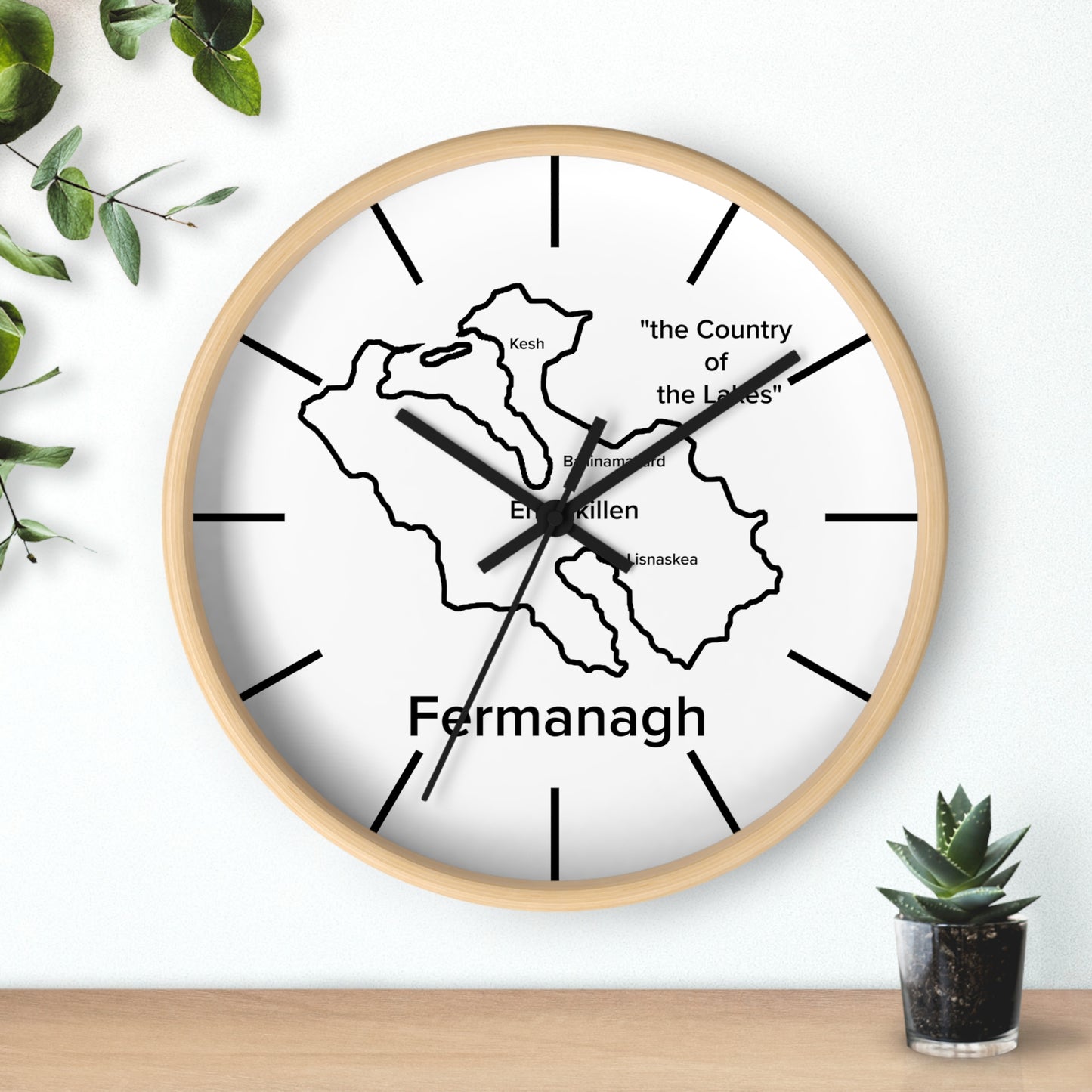 Fermanagh County Wall Clock
