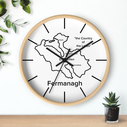 Fermanagh County Wall Clock