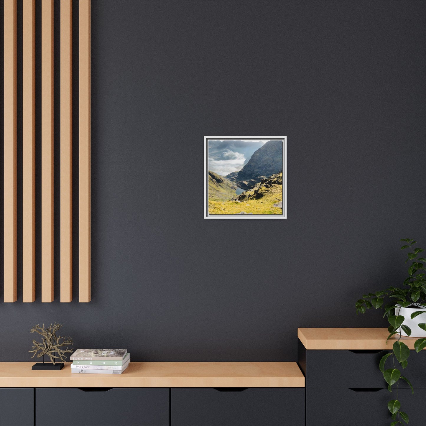 Kerry Mount Matte Canvas, Framed (Multi-color)