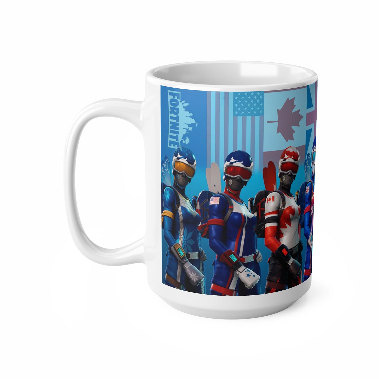 Fortnite-Themed Ceramic Coffee Cups - 11oz & 15oz - Perfect Gamer Gift