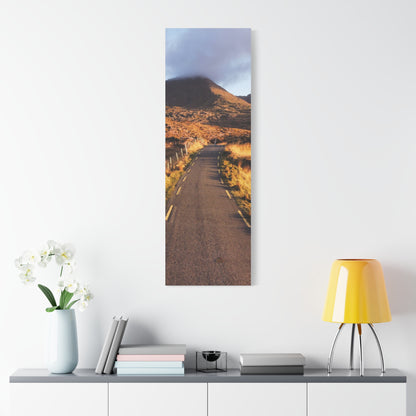 Sunset Road Matte Canvas, Stretched, 1.25"
