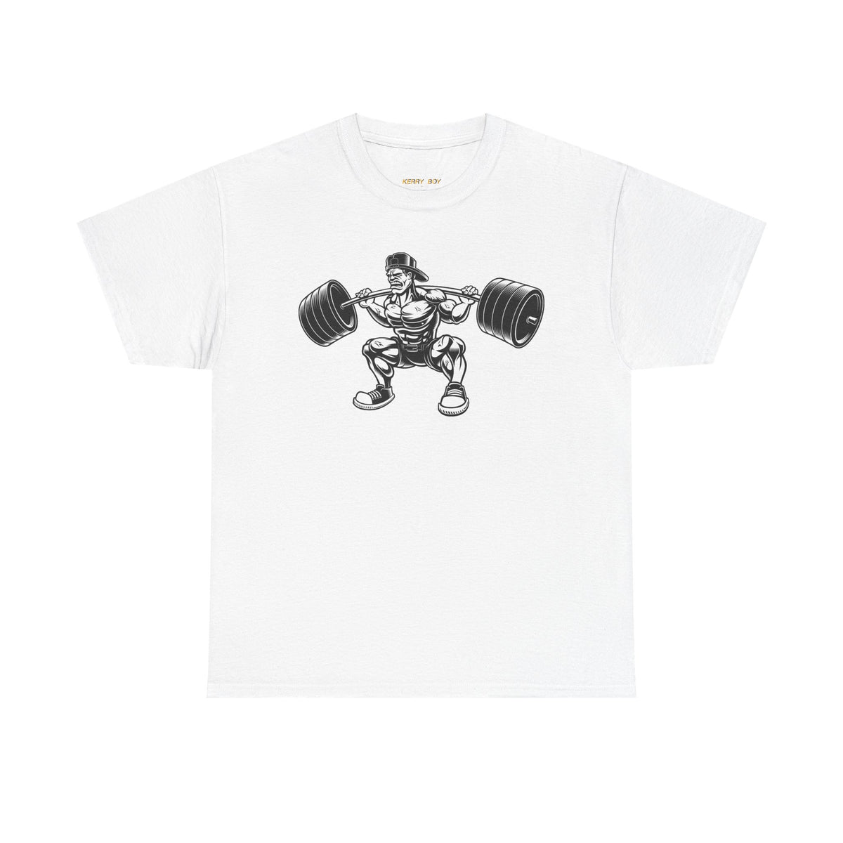Fitness Buff Unisex Heavy Cotton Tee - Weightlifting Graphic T-Shirt