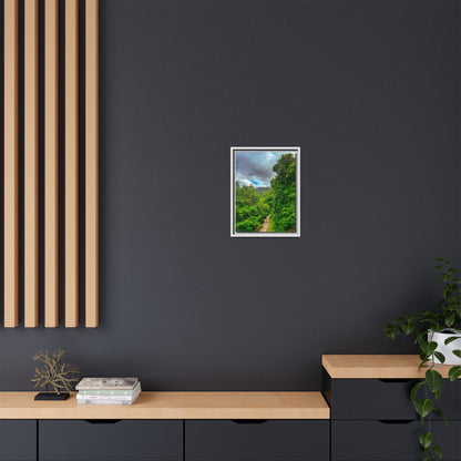 Torc Trail Matte Canvas, Framed (Multi-color)
