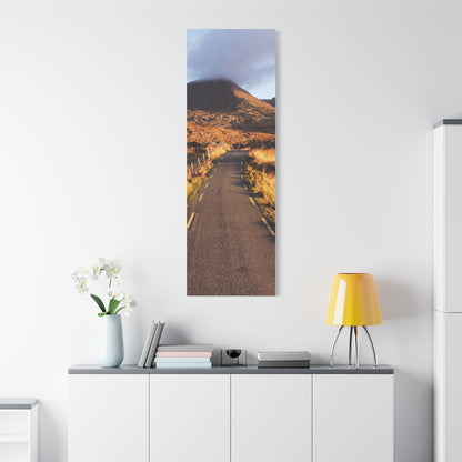 Sunset Road Matte Canvas, Stretched, 1.25"