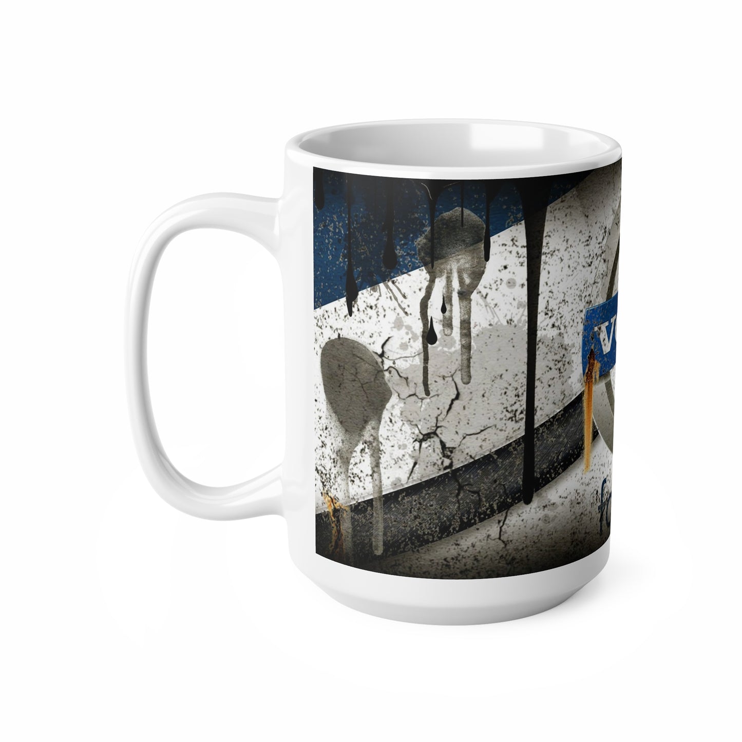 Volvo-Themed Ceramic Coffee Mug | 11oz & 15oz – Perfect for Car Enthusiasts