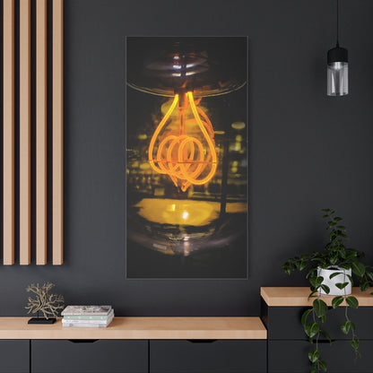 Bulb Matte Canvas, Stretched, 1.25"