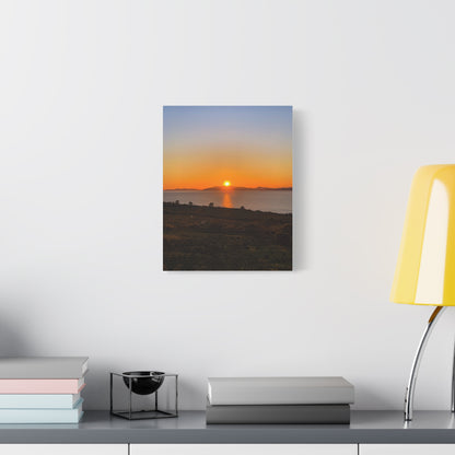 Sunset Ring of Kerry Matte Canvas, Stretched, 1.25"