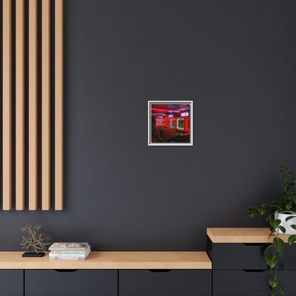 The Mermaids Night Club Matte Canvas, Framed (Multi-color)