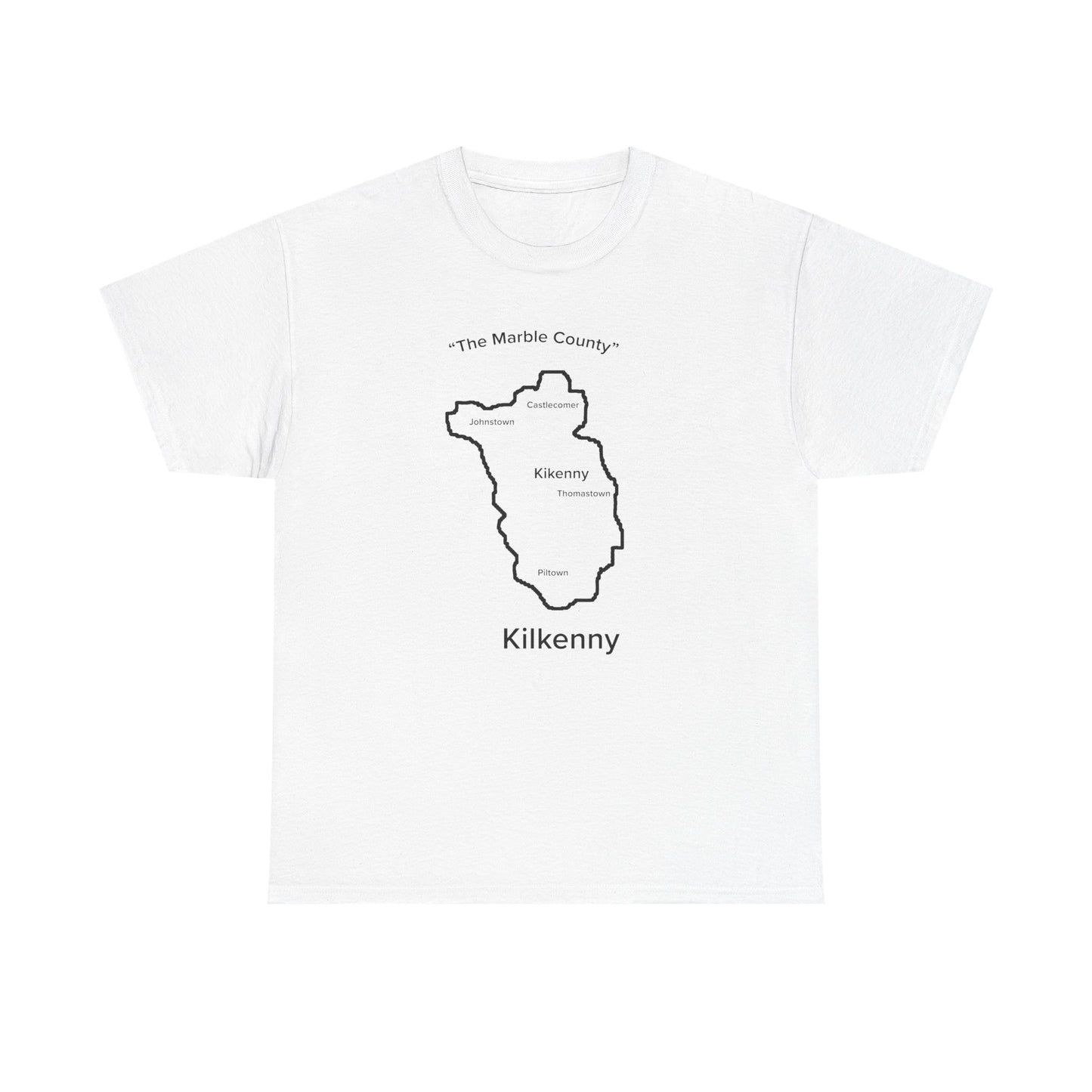 Kilkenny Unisex Heavy Cotton Tee White Edition