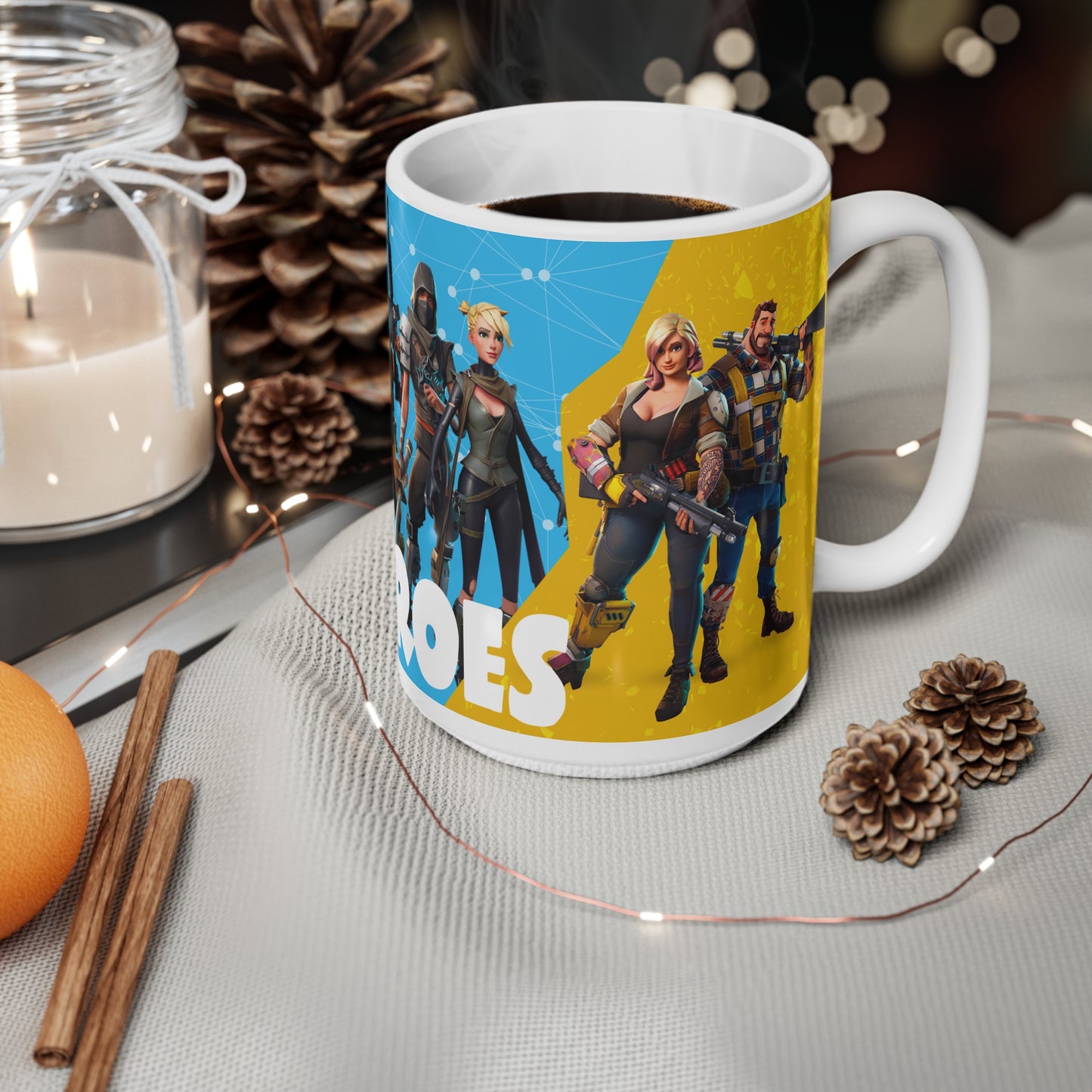 Fortnite Heroes Ceramic Coffee Mug - 11oz & 15oz