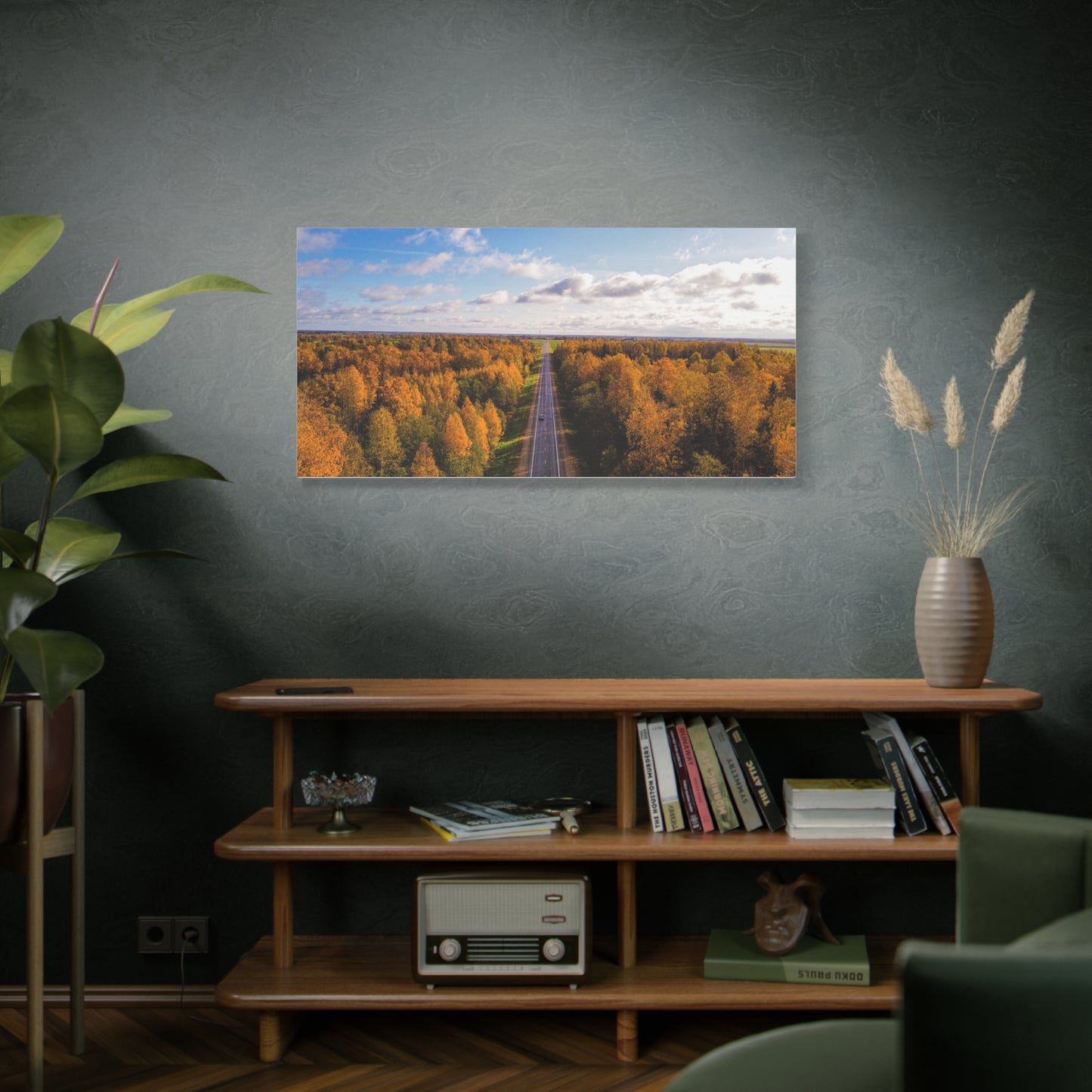 Somewhere in Lithuania Matte Canvas, Stretched, 1.25"