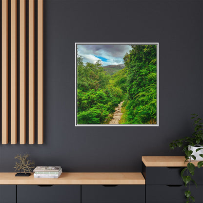 Torc Trail Matte Canvas, Framed (Multi-color)