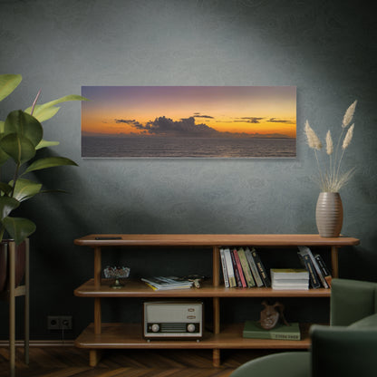 Sunset in Ocean 2 Matte Canvas, Stretched, 1.25"