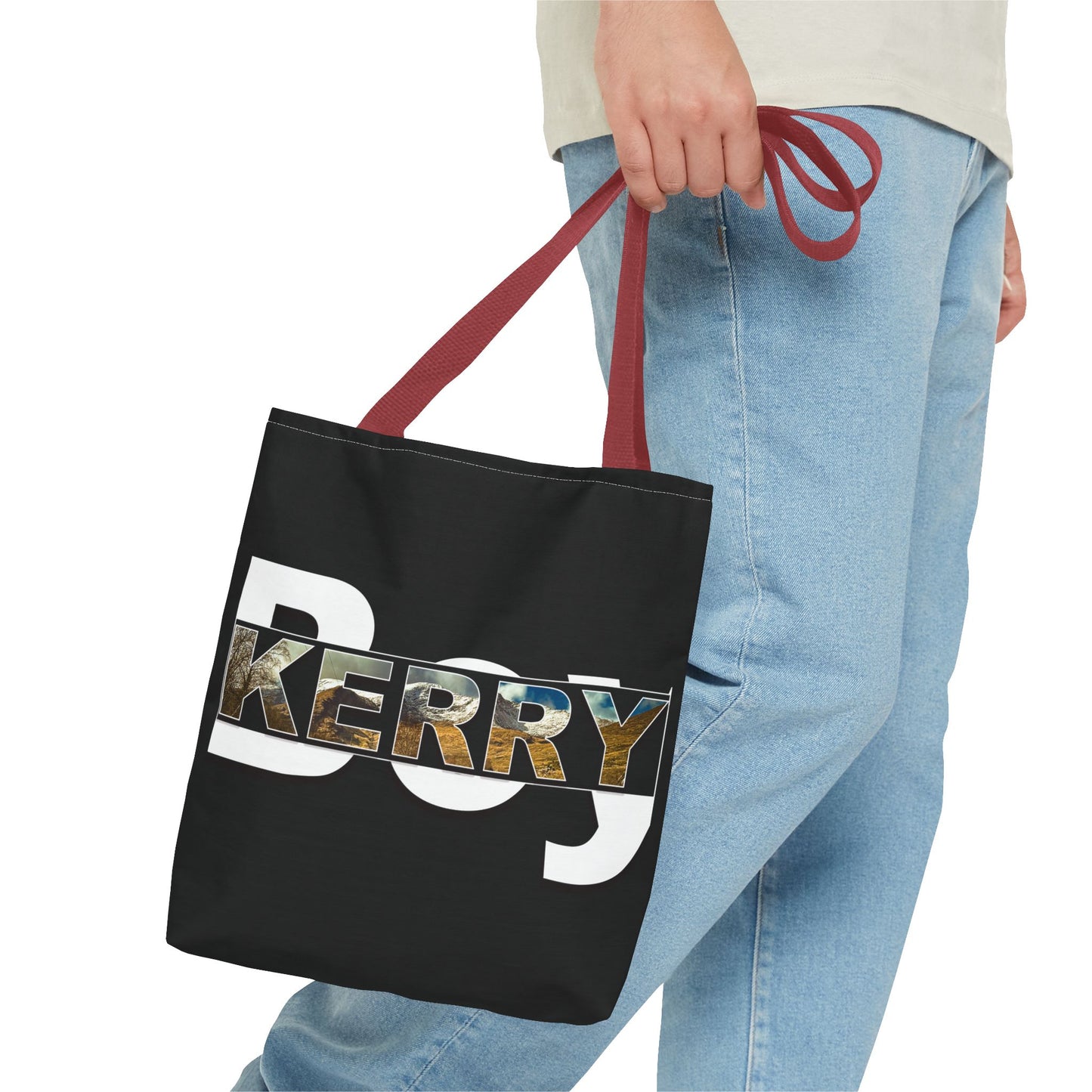 Kerry Boy black Tote Bag (AOP)