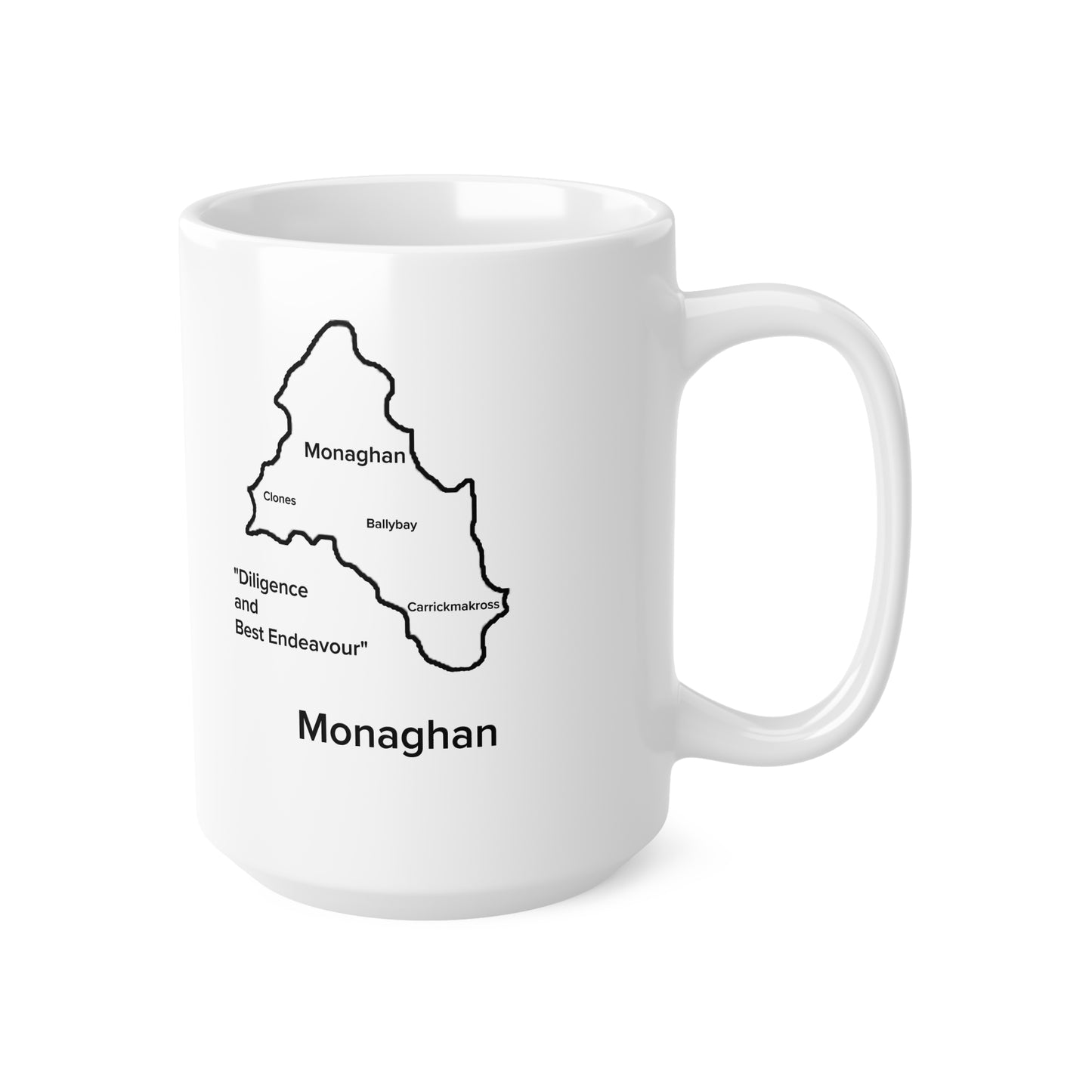 Monaghan Ceramic Coffee Cup - 11oz & 15oz