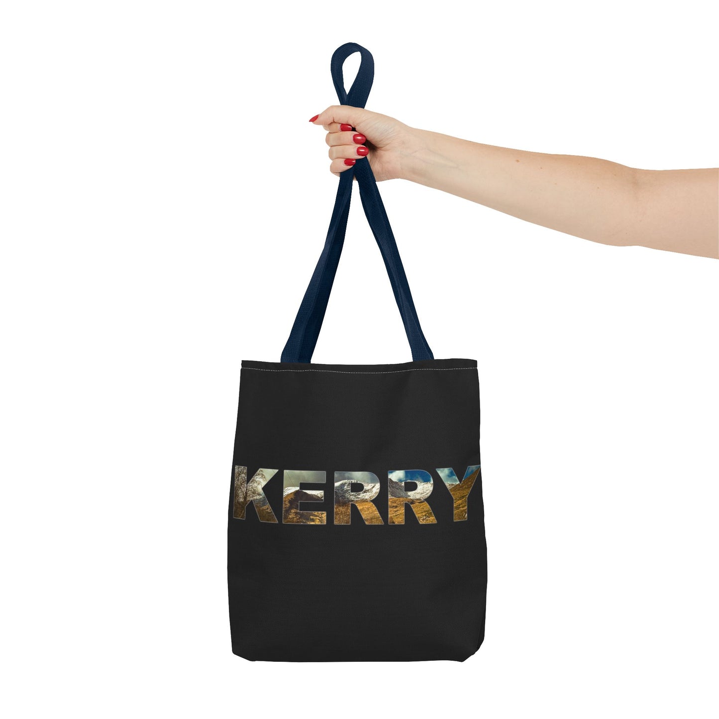 Kerry Black Style Tote Bag (AOP)