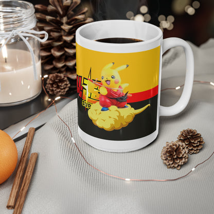 Dragon Ball Inspired Ceramic Coffee Cups - 11oz & 15oz - Perfect for Fans!