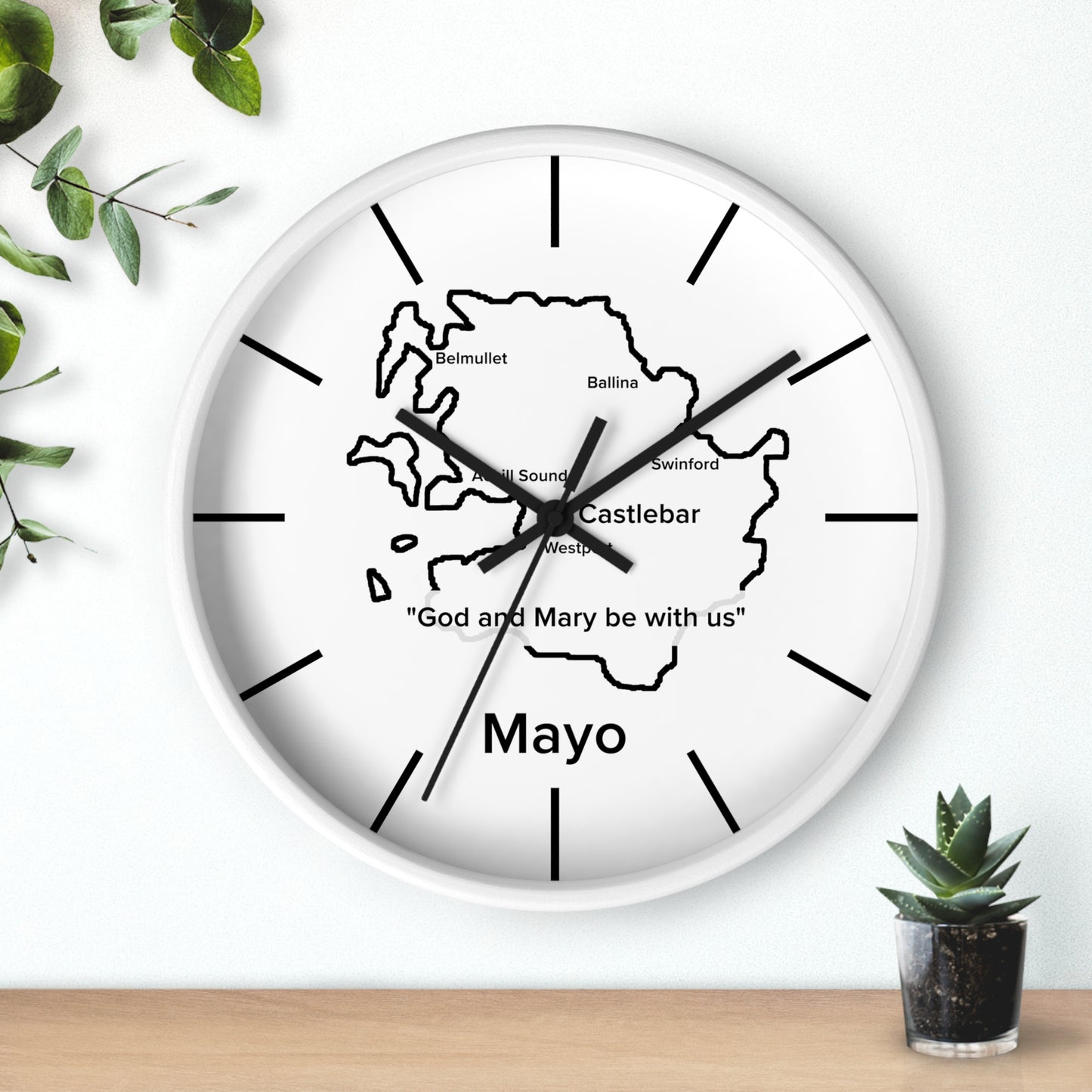 Mayo County Wall Clock