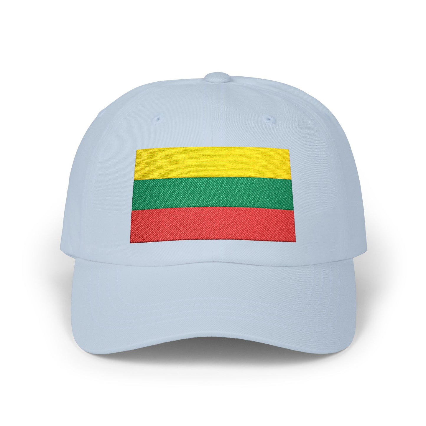 Lithuania Flag Embroidered Classic Dad Cap - Stylish Cotton Hat for Men