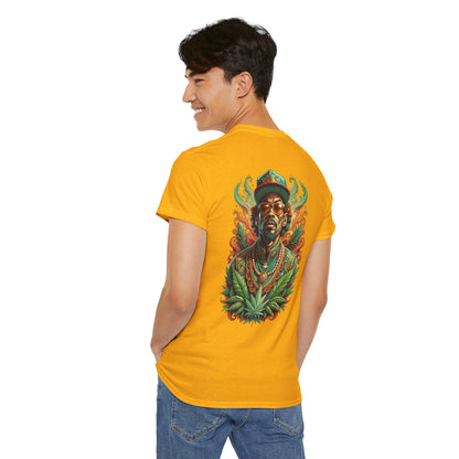 Reggae Lion Tee — Rasta Portrait Graphic T-Shirt