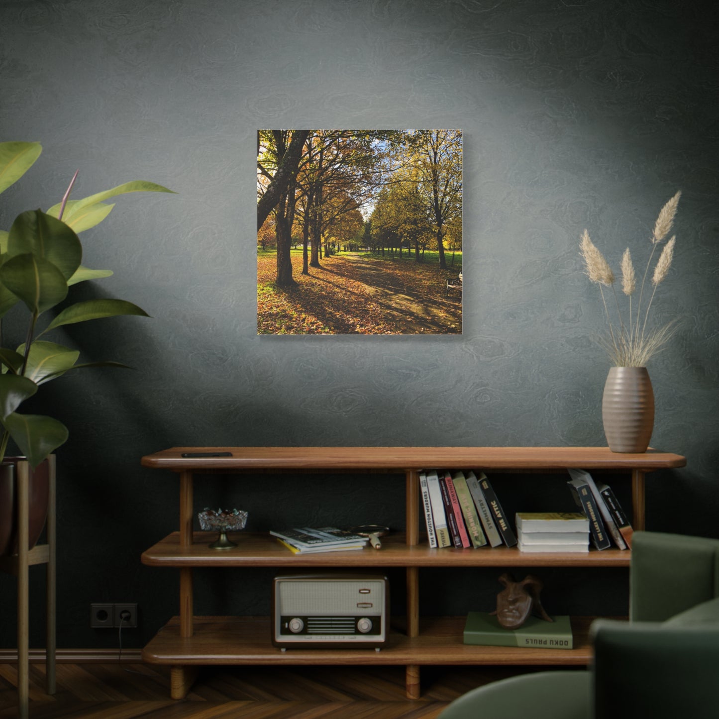 Listowel Town Park Autumn Matte Canvas, Stretched, 1.25"