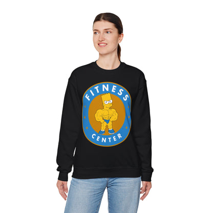 Funny Fitness Center Crewneck Sweatshirt