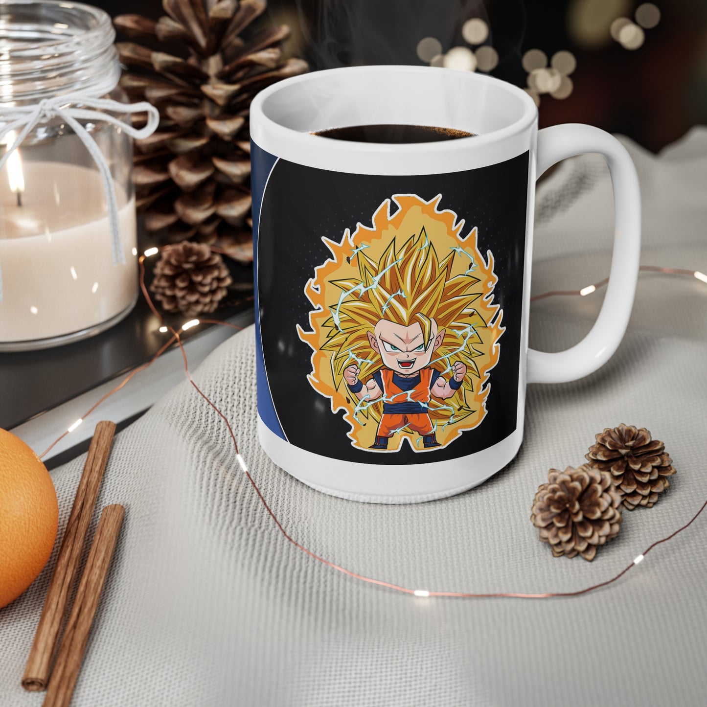 Dragon Ball Super Ceramic Coffee Cups - 11oz & 15oz - Perfect for Fans and Collectors