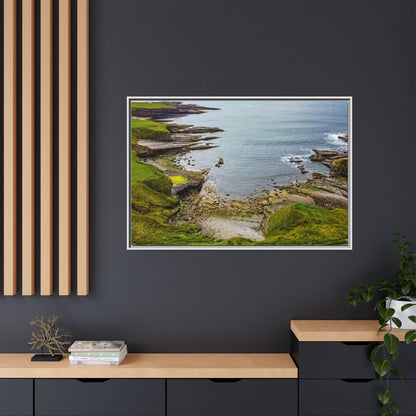 Somewhere in Sligo Matte Canvas, Framed (Multi-color)