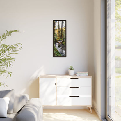Glanageenty Forest Trail 2 Matte Canvas, Framed (Multi-color)