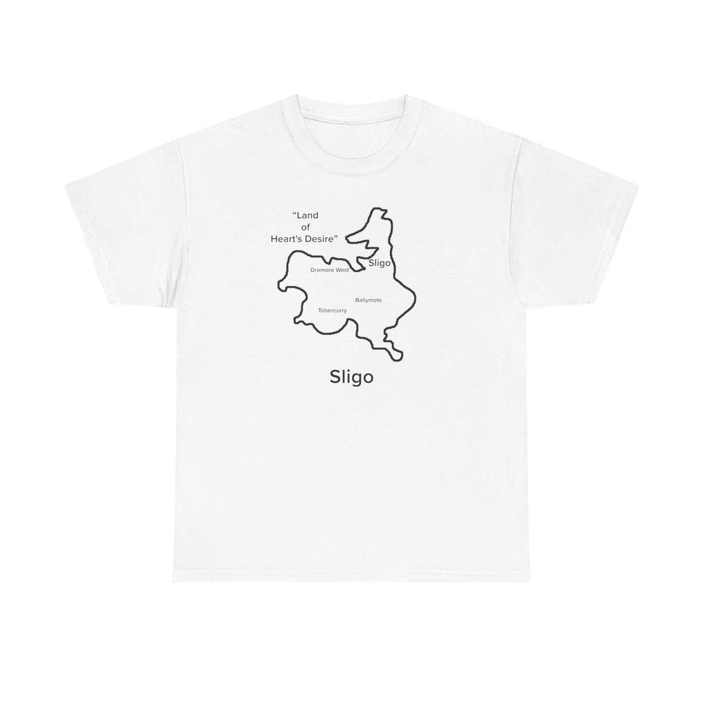 Sligo Unisex Heavy Cotton Tee White Edition