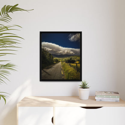 Somewhere In Kerry Matte Canvas, Framed (Multi-color)