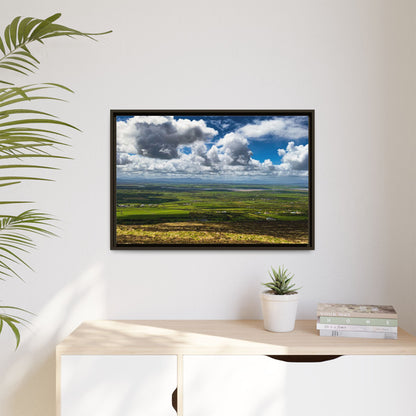 Kerry Panorama Matte Canvas, Framed (Multi-color)