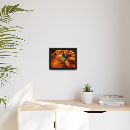 Listowel Church Matte Canvas, Framed (Multi-color)