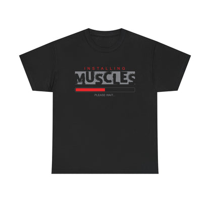 Muscles Unisex Heavy Cotton Tee