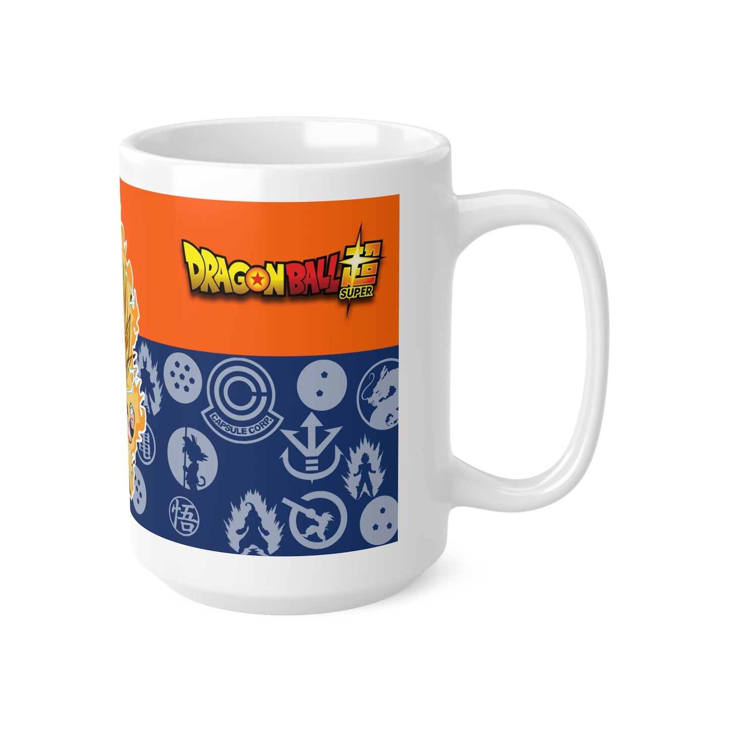 Dragon Ball Super Ceramic Coffee Cup - 11oz & 15oz | Perfect for Fans and Collectors