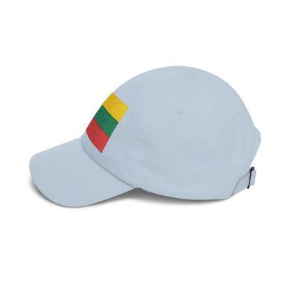 Lithuania Flag Embroidered Classic Dad Cap - Stylish Cotton Hat for Men