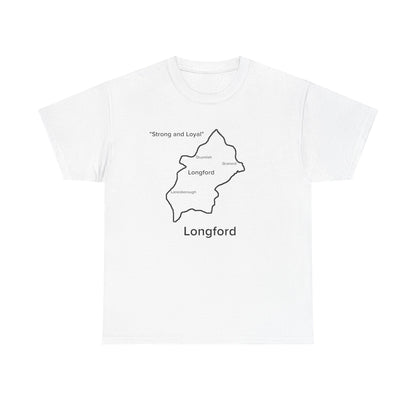 Longford Unisex Heavy Cotton Tee White Edition