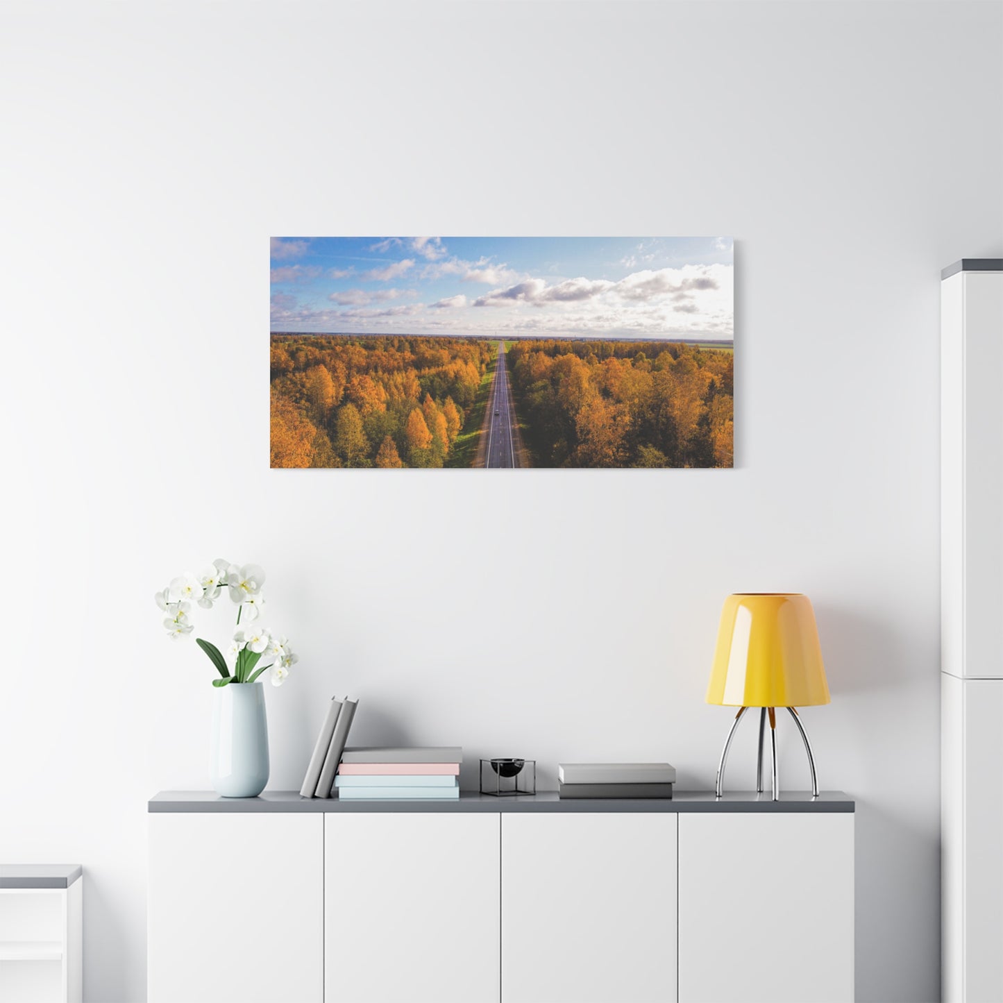 Somewhere in Lithuania Matte Canvas, Stretched, 1.25"