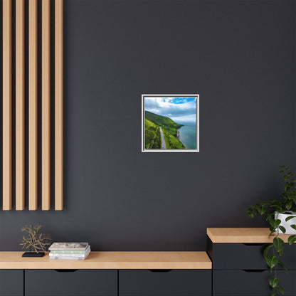 Ring of Kerry Drive Matte Canvas, Framed (Multi-color)