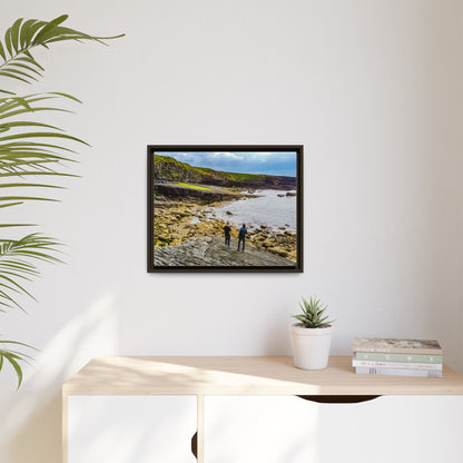 Sligo County Matte Canvas, Framed (Multi-color)