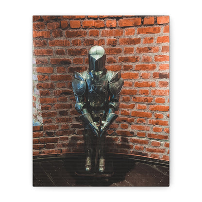Steel Armour Medieval Age Lithuania Matte Canvas, Stretched, 1.25"