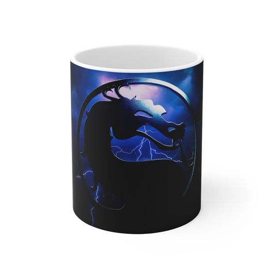 Mortal Kombat Ceramic Coffee Mug – 11oz & 15oz – Perfect for Gamers & Collectors