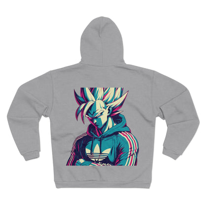 Follow Me Unisex Hooded Zip Sweatshirt