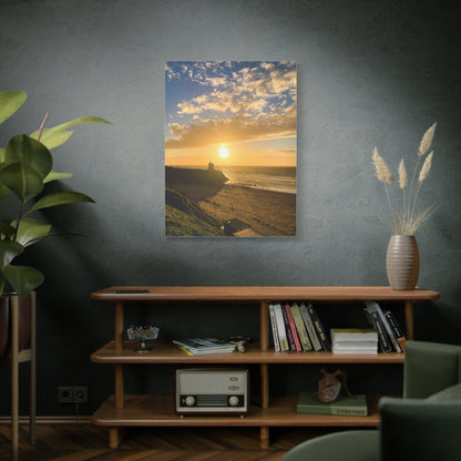 Ballybunion Sunset Castle Matte Canvas, Stretched, 1.25"