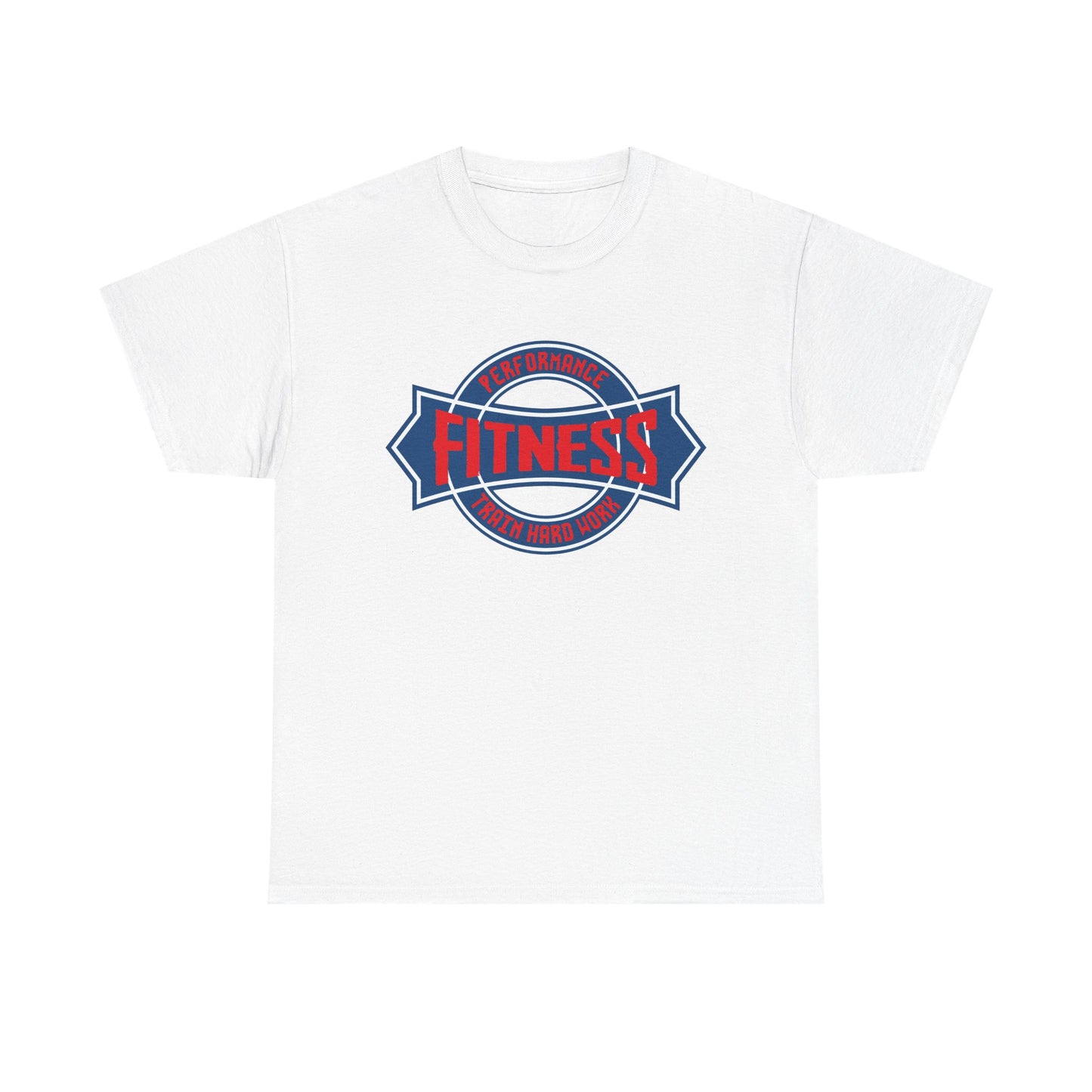 Fitness Performance Unisex Heavy Cotton Tee Black