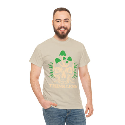 Mushroom Skull 'THINKLESS' T-Shirt