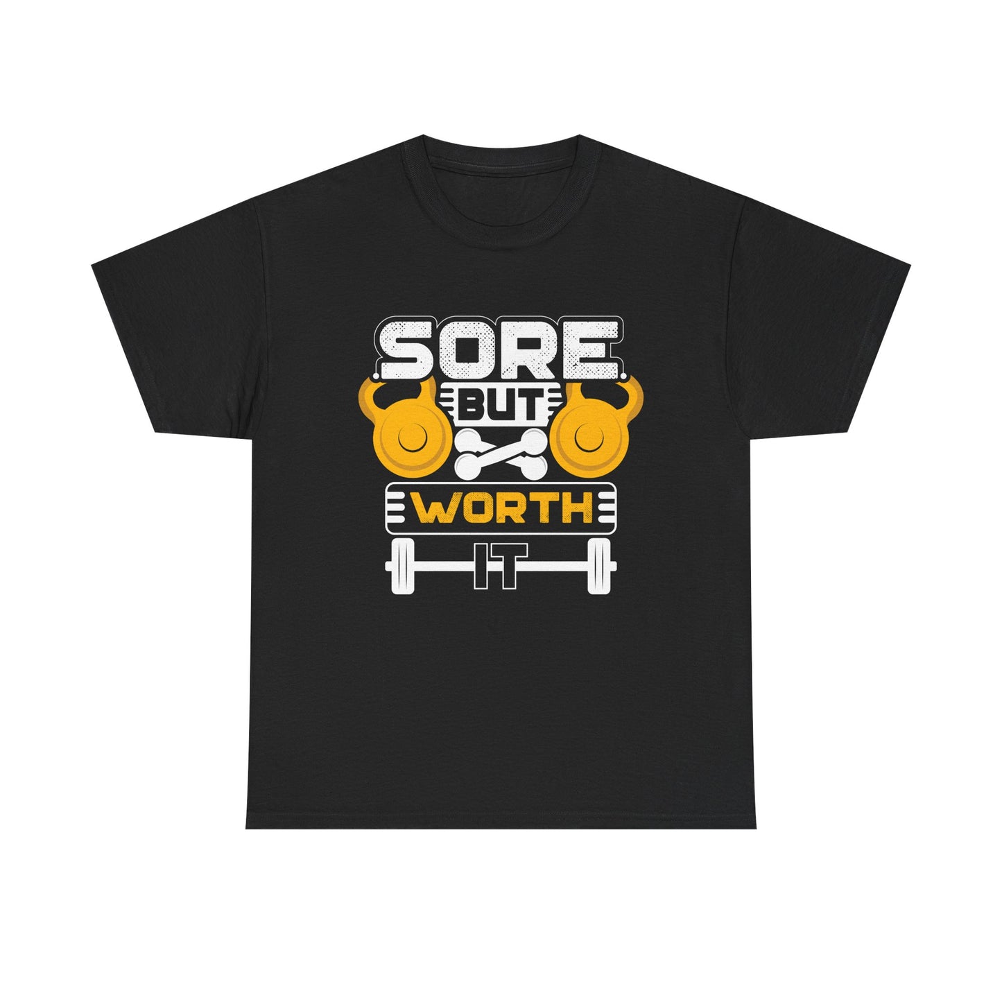 Sore But Worth It Workout Tee | Unisex Heavy Cotton Gym Shirt