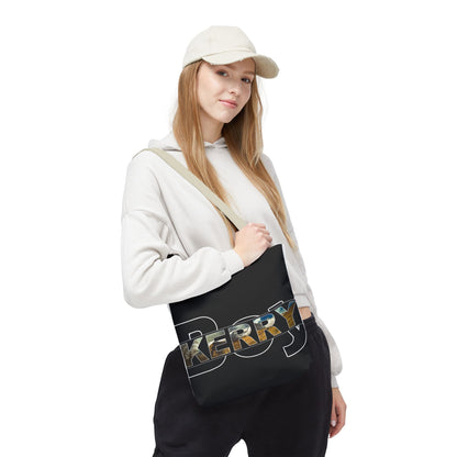 Kerry Boy Black - Black Tote Bag (AOP)