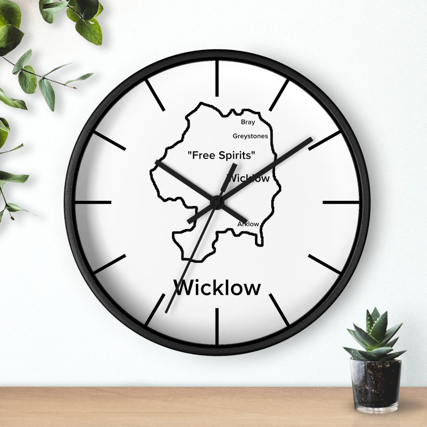 Wicklow County Wall Clock